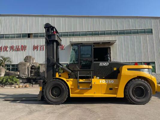 6 meter Liftheight Container Vorklift Box Type Innerlijke buitenste mast Geschikt voor heavy load container transport toepassingen