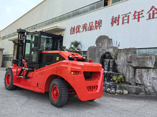 FD400 40 Ton Mega Container Handler Forklift Truck With Weichai 375hp Turbo Engine