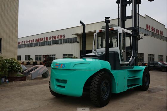 FD250 25 Ton Diesel Op zwaar werk berekende Vorkheftruck Cummins Motor 4.0g Mastcontainer Behandeling