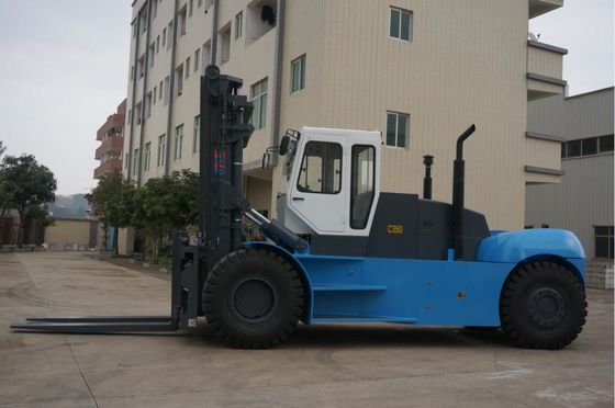 De Op zwaar werk berekende Vorkheftruck van FD350 35000kgs voor het Vervoeren en het Stapelen