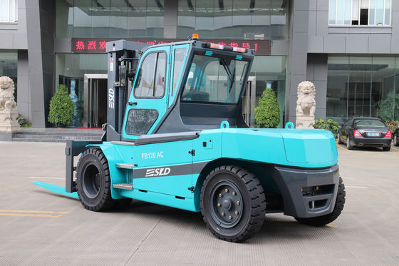 3000mm Opheffende 8 Ton10t Reusachtige AC Elektrische Vorkheftruck