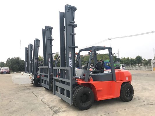 FD70 6m 7 Volledige Vrije Triplex van Ton Diesel Forklift Truck With