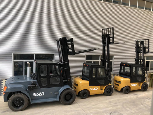 Interne Verbranding 10 Ton 20000 de Vorkheftrucklift met 4 wielen van Pond 20k