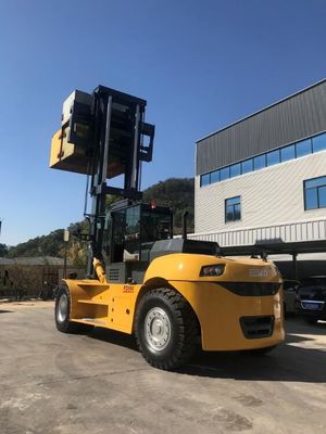 Materiële Container die Zware Liftvorkheftruck 25t 28 Ton Electronic Powershift behandelen