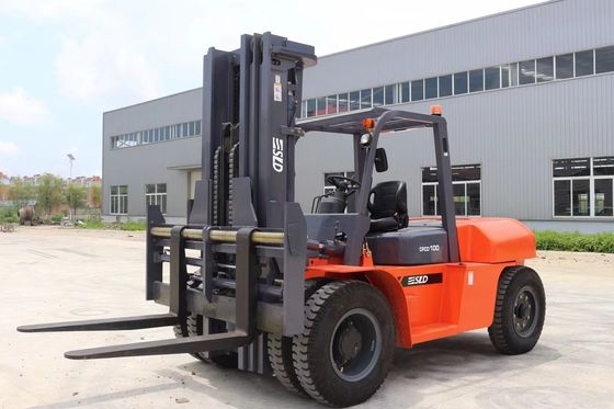 3000mm Geschatte Lading 13000mm de Dienstgewicht 10 van de Lifthoogte 10000kgs Ton Forklift