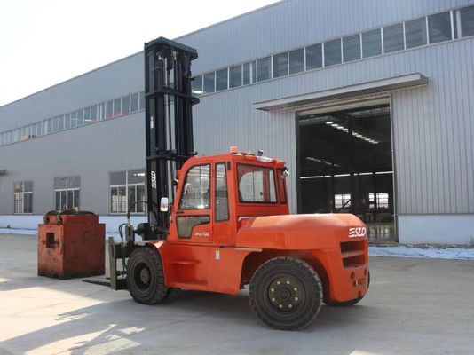 10 ton Geschatte ladingsisuzu engine diesel forklift 600mm Ladingscentrum
