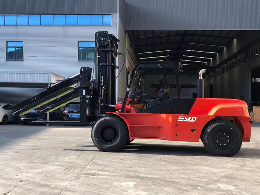 FD120 3000 mm mastlifting 12000kgs zware heftruck voor voor- of achterwielsturing