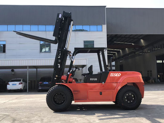 FD150 15 ton Diesel zware vorkheftruck Yuchai Motor 4,0 g Mast Container Handling