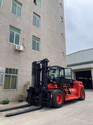 15 ton zware heftruck met 45-90 graden kantelhoek en 3000 mm mastheffinghoogte