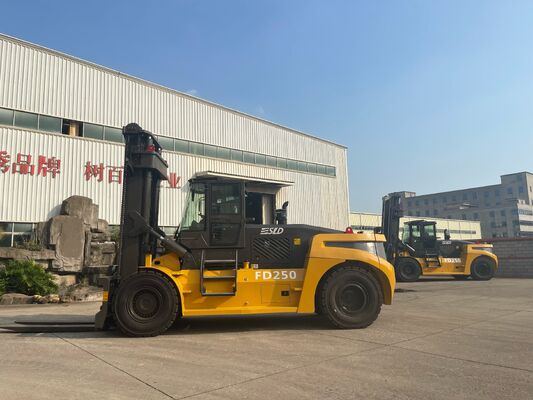 FD200 20 ton Diesel zware vorklift Truck Cummins Motor 8.0g Mast Warehouse Logistiek