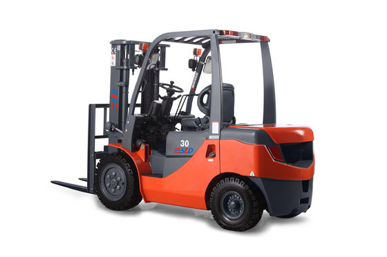 Op zwaar werk berekende 3 Ton Diesel Powered Forklift Hydraulic Transmissie