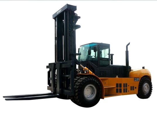Bijgevoegde A/C-cab Diesel zware heftruck voor het hanteren van zware materialen