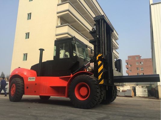 De Op zwaar werk berekende Vorkheftrucks van FD250 25t met het Hydraulische systeem van de Broodjesriek