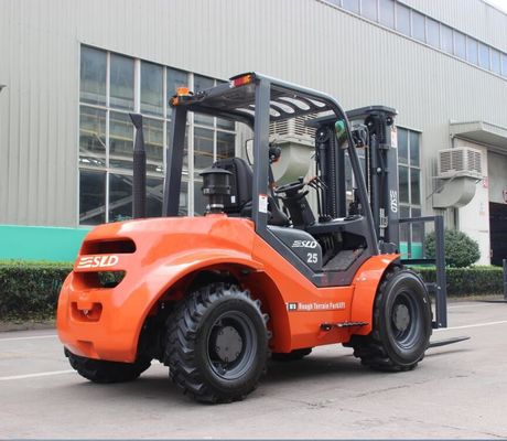 Tegengewicht 4WD 4X4 2,5 Ton 3000mm Ruwe Terreinvorkheftruck