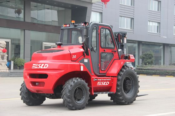 Al Vorkheftruck van Terrian 4x4