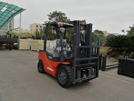 3m FD30 3000kg Diesel 3 Ton Forklift Truck With Side-Verschuiving