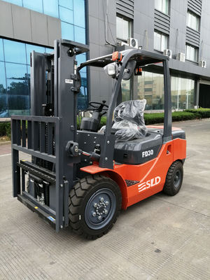 3m FD30 3000kg Diesel 3 Ton Forklift Truck With Side-Verschuiving
