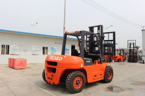 Counterbalance van Mitsubishisuzu engine 5T Diesel Vorkheftruck