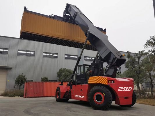 71400 kg servicegewicht Container Lift Stacker met Kessler L102 stuuras