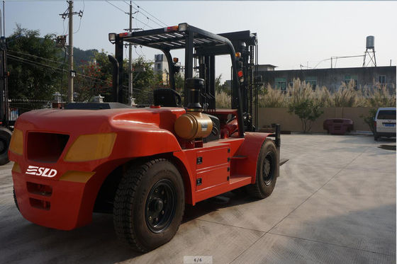 Yuchaimotor 3000mm Diesel van de Mastfd120 12 Ton 2.6k Vorkheftruckheftoestel