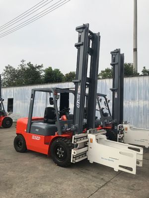 Mitsubishi-Motor 3000mm Mast 4 Ton Diesel Forklift Truck