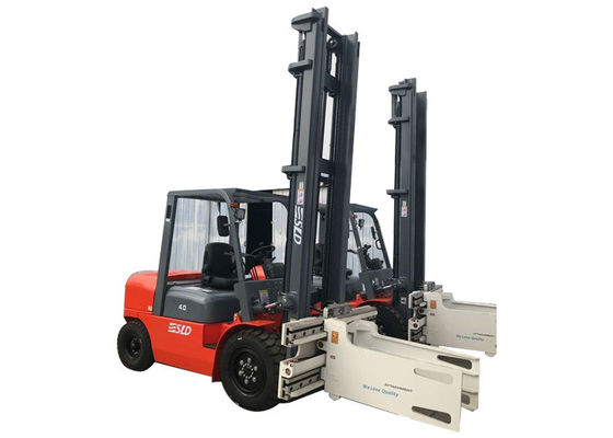 Mitsubishi-Motor 3000mm Mast 4 Ton Diesel Forklift Truck