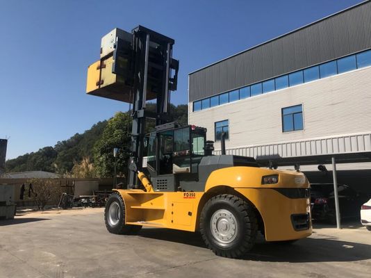 De ingesloten a/c-Cabine van de Diesel Zware Bedieningshendel die Liftvorkheftruck 25000kg 30000kg controleren
