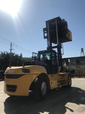 Materiële Container die Zware Liftvorkheftruck 25t 28 Ton Electronic Powershift behandelen