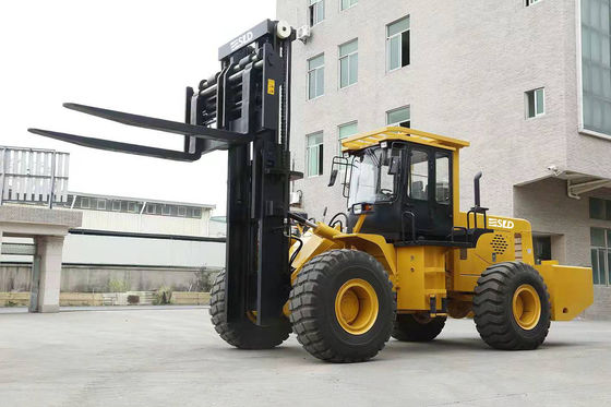 4X4 vierwielige Aandrijving 15 Ton 20 Ton Al Terreinvorkheftruck