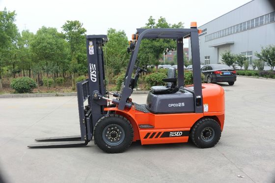 2 Stage/3-Stadium 1070x120x40mm Diesel van de Vorkgrootte 2.5tons Vorkheftruck