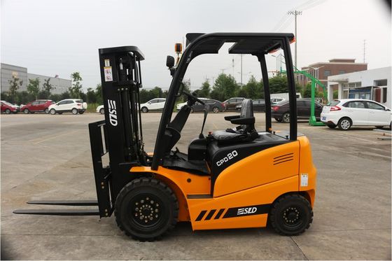 De industriële Lading van Mini Electric Forklift 2000kgs met Luchtband