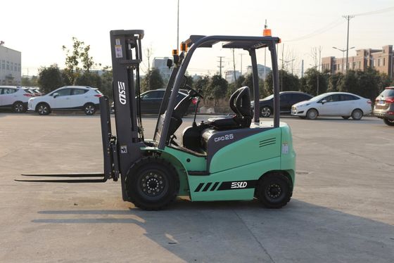 De Motor Mini Electric Forklift Truck With Curtis Controller van CPD25 2.5T 48V AC
