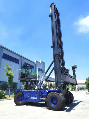 71400 kg (ontladen) Rode lege container handelaar aangedreven door CUMMINS QSM11-330 motor