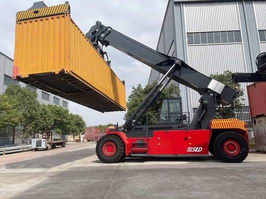 45T het Bereikstapelaar van de containervorkheftruck met CUMMINS-Motor