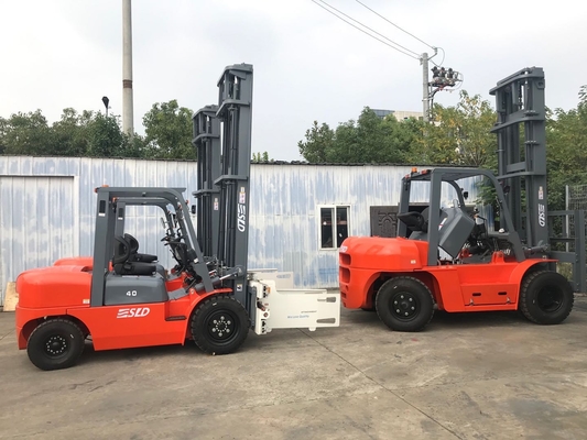 ISUZU Engine 4000kg laadt Industriële Vorkheftruck voor Pakhuis