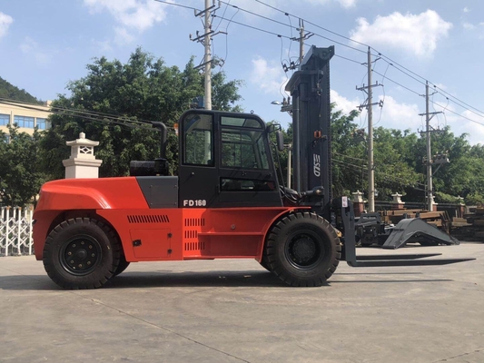 OEM 16 Ton Diesel Forklift Truck With Yuchai Motor